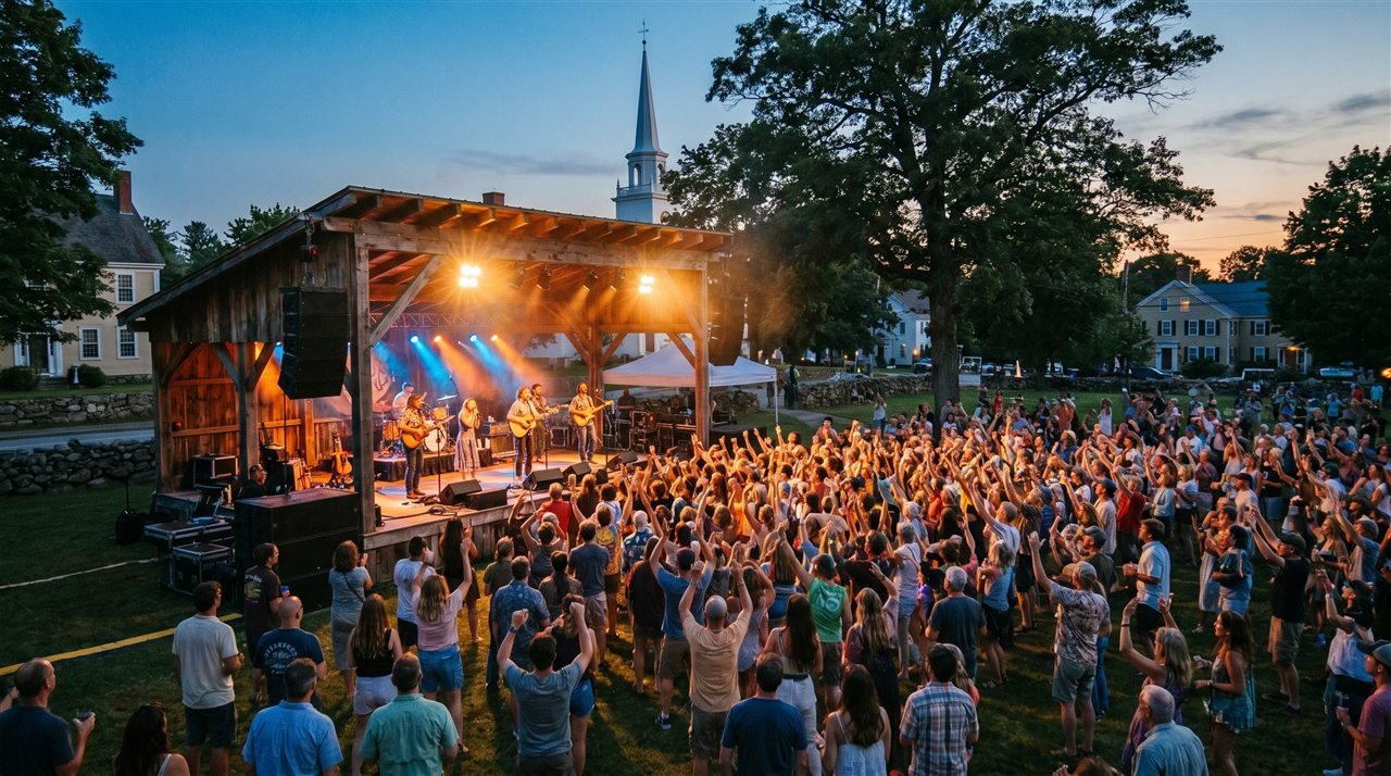 Hudson River Music Festival, Croton-on-Hudson, New York
